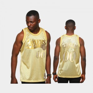 Men's #00 Philadelphia 76ers Limited Gold Custom Golden Midas SM Jerseys 377533-151