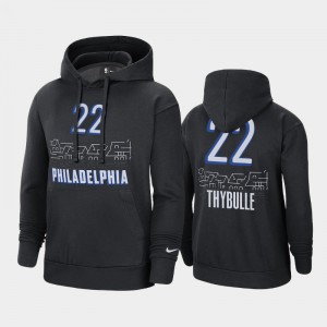 Men's Matisse Thybulle #22 Philadelphia 76ers City Black 2020-21 Pullover Hoodie 607183-828